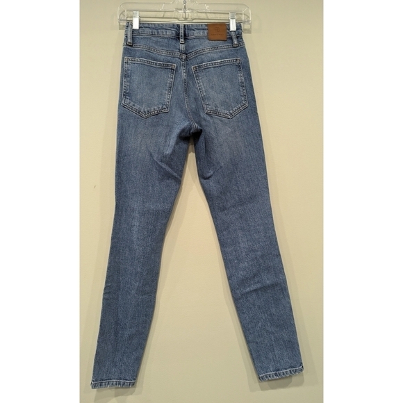 Anine Bing High Waist Medium Wash Skinny Jeans Size 23 - Picture 4 of 7